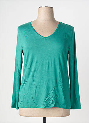 T-shirt manches longues manches longues vert LA FIANCÉE femme