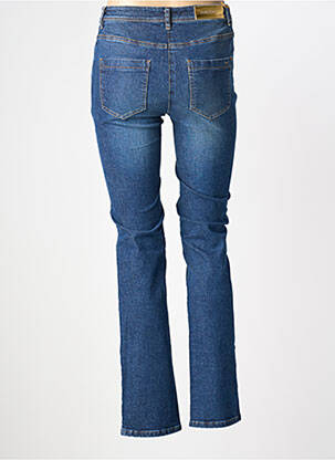 Jeans coupe slim stretch taille haute bleu COUTURIST femme
