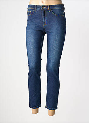Jeans coupe slim stretch taille normale bleu 10245001 femme