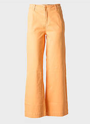 Jeans coupe large orange SURKANA femme seconde vue