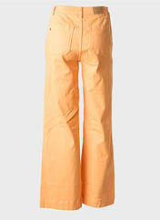 Jeans coupe large orange SURKANA femme seconde vue