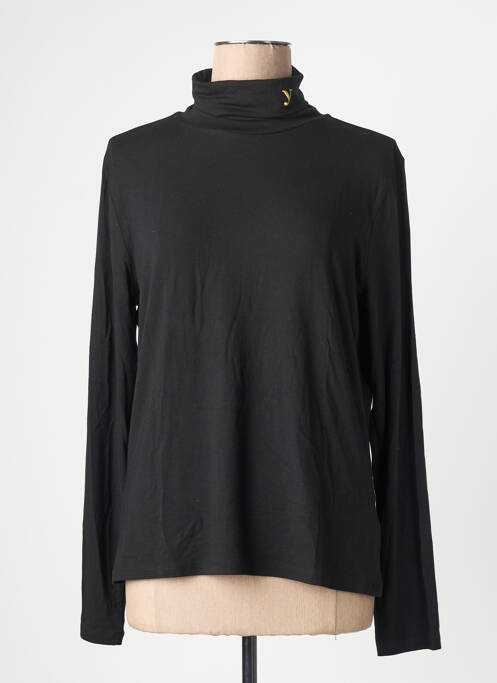 Sous-pull stretch manches longues noir MADEMOISELLE YEYE femme