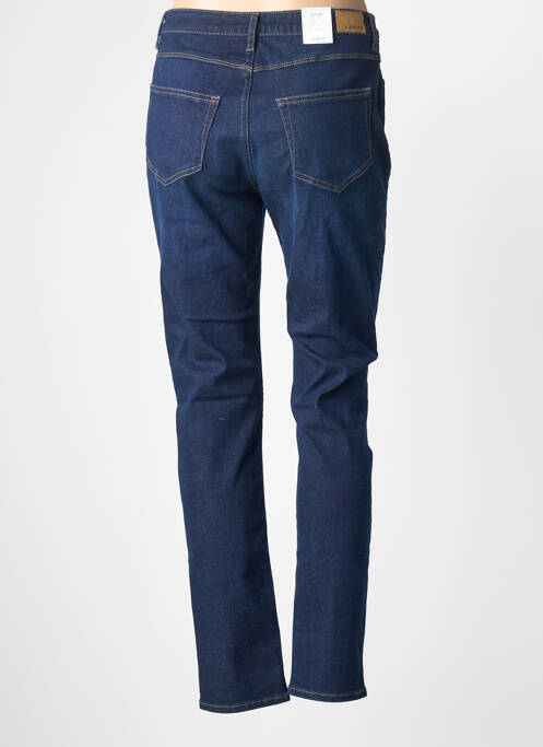 Jeans coupe slim tissage brut taille normale bleu KANOPE femme