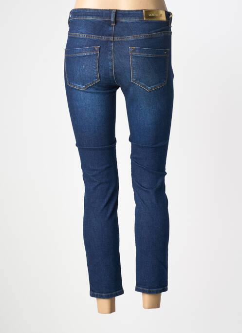 Jeans coupe slim stretch taille normale bleu 10245001 femme