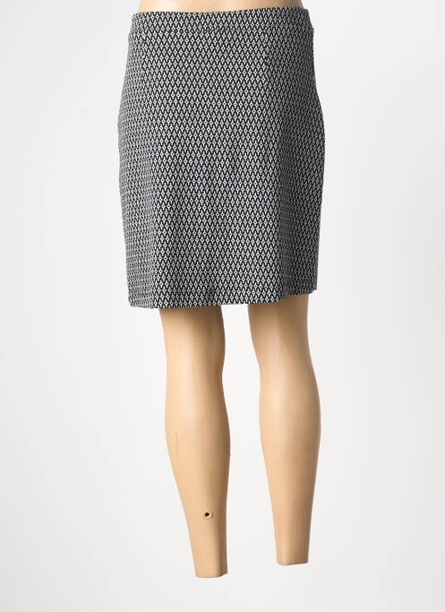 Jupe courte coupe droite noir MADEMOISELLE YEYE femme