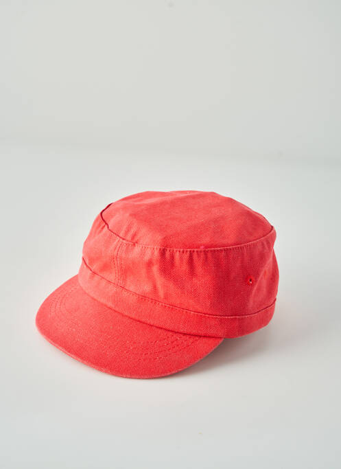Casquette rouge MOUSQUETON unisexe