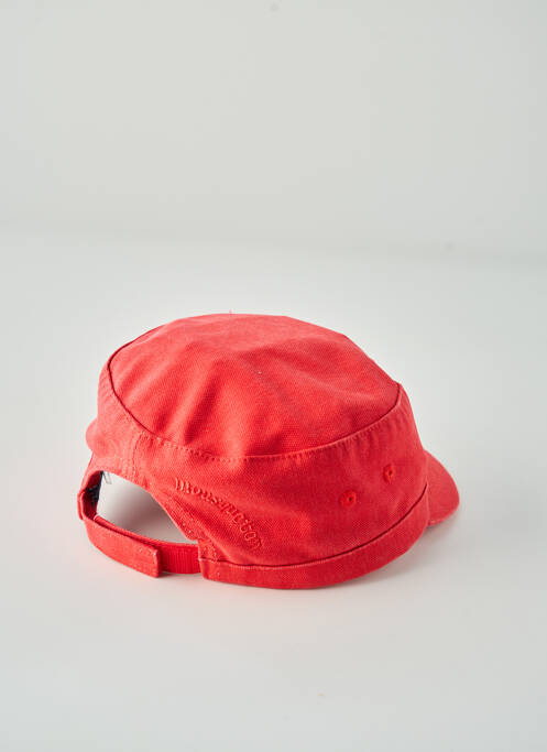 Casquette rouge MOUSQUETON unisexe