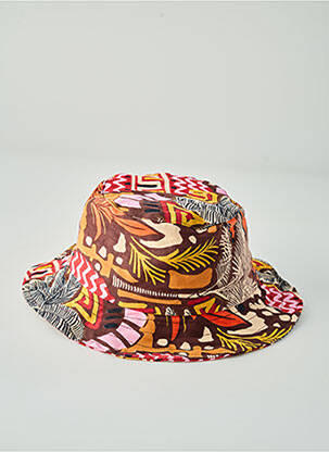 Chapeau orange SURKANA femme