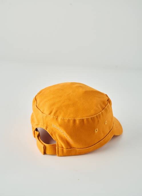 Casquette orange MOUSQUETON unisexe