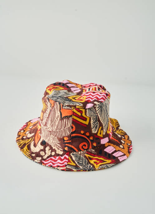 Chapeau orange SURKANA femme