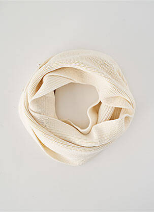 Col / tour de cou stretch beige MOUSQUETON femme