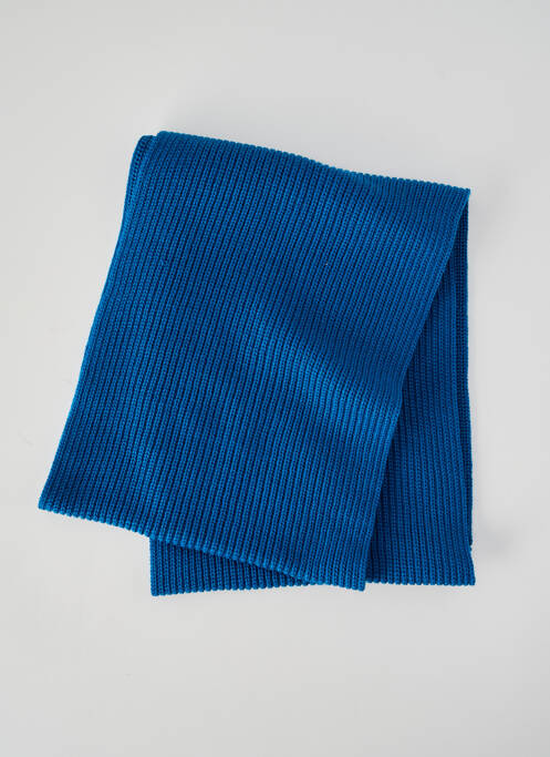 Col / Tour de cou bleu MOUSQUETON femme