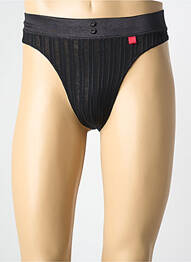String imprimé fantaisie noir HOM homme
