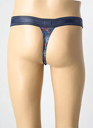String imprimé fantaisie bleu HOT IMPETUS homme