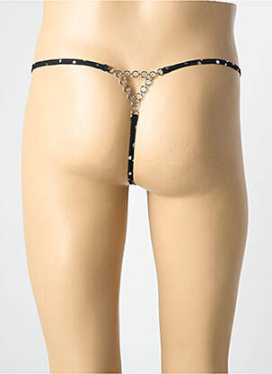 String imprimé fantaisie noir MANSTORE homme