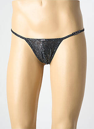 String imprimé fantaisie noir MANSTORE homme