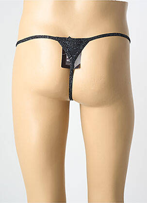String imprimé fantaisie noir MANSTORE homme