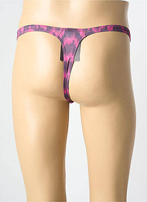 String imprimé fantaisie rose MANSTORE homme