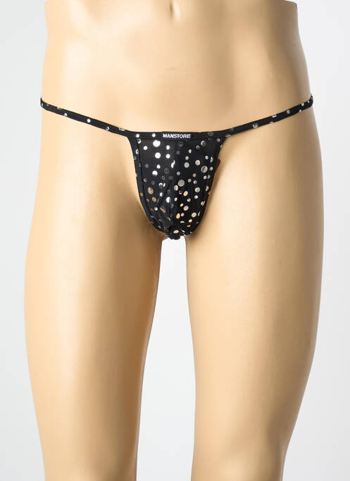 String imprimé fantaisie noir MANSTORE homme