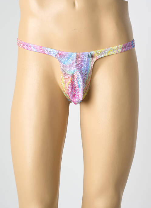 String imprimé fantaisie rose MANSTORE homme