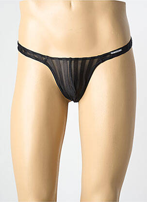String imprimé fantaisie noir MANSTORE homme