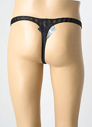 String imprimé fantaisie noir MANSTORE homme