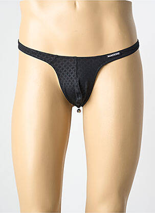 String imprimé fantaisie noir MANSTORE homme