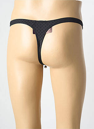 String imprimé fantaisie noir MANSTORE homme