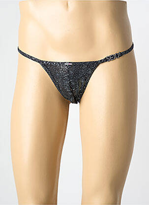 String imprimé fantaisie noir MANSTORE homme