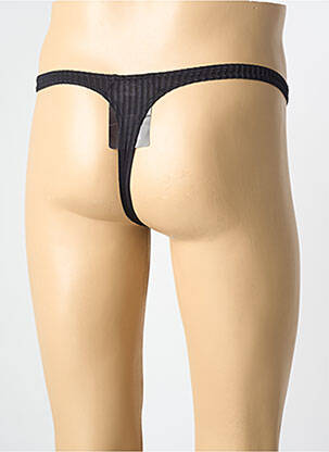 String imprimé fantaisie noir MANSTORE homme