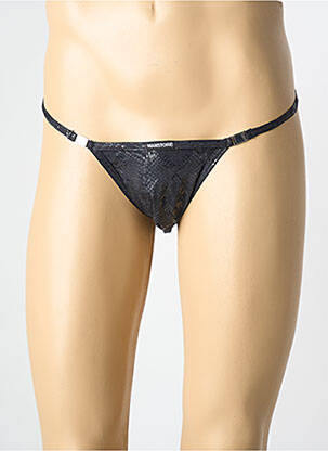 String imprimé fantaisie noir MANSTORE homme