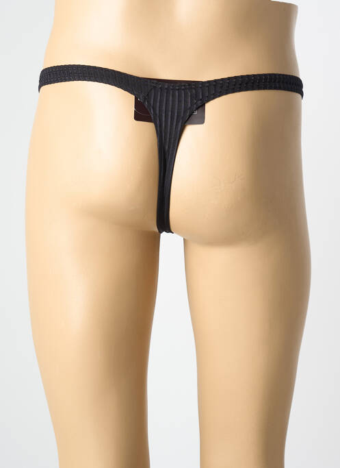 String imprimé fantaisie noir MANSTORE homme