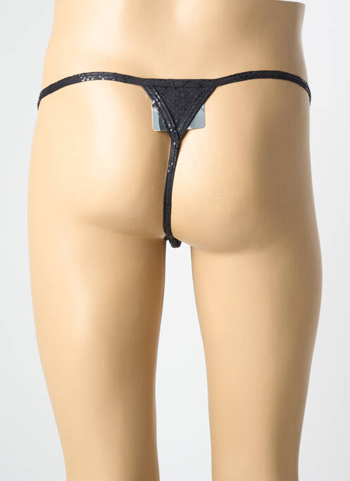 String imprimé fantaisie noir MANSTORE homme