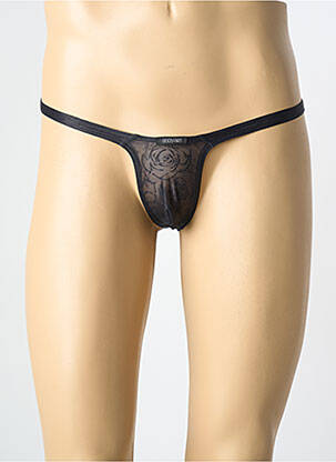 String imprimé fantaisie noir BODY ART homme