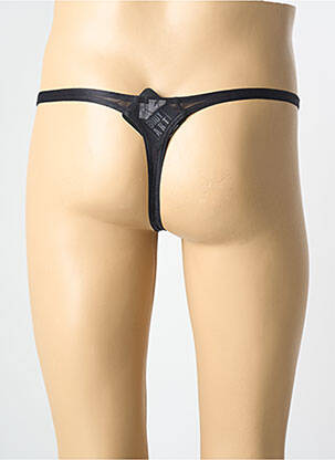 String imprimé fantaisie noir BODY ART homme