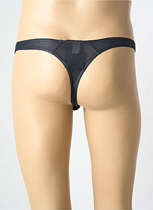 String imprimé fantaisie noir BODY ART homme