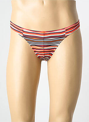 String imprimé fantaisie orange OLAF BENZ homme