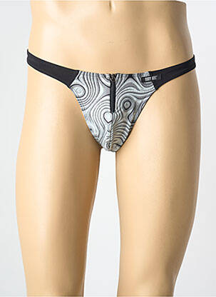 String imprimé fantaisie noir BODYART homme
