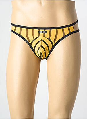 String imprimé fantaisie jaune BODYART homme