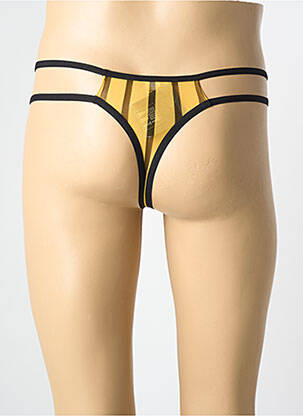 String imprimé fantaisie jaune BODYART homme