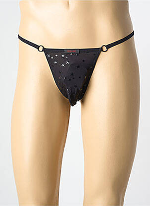 String imprimé fantaisie noir BODYART homme