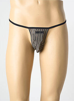String imprimé fantaisie gris BODYART homme