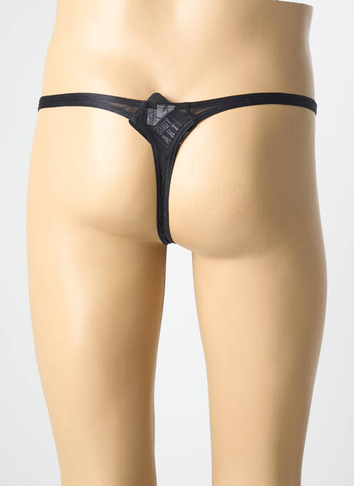 String imprimé fantaisie noir BODY ART homme