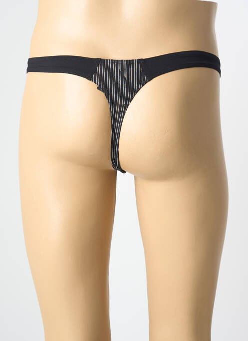 String imprimé fantaisie noir BODYART homme