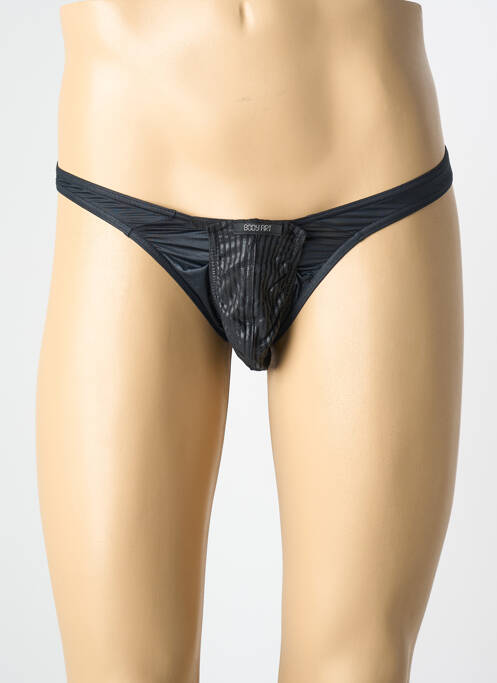 String imprimé fantaisie noir BODY ART homme