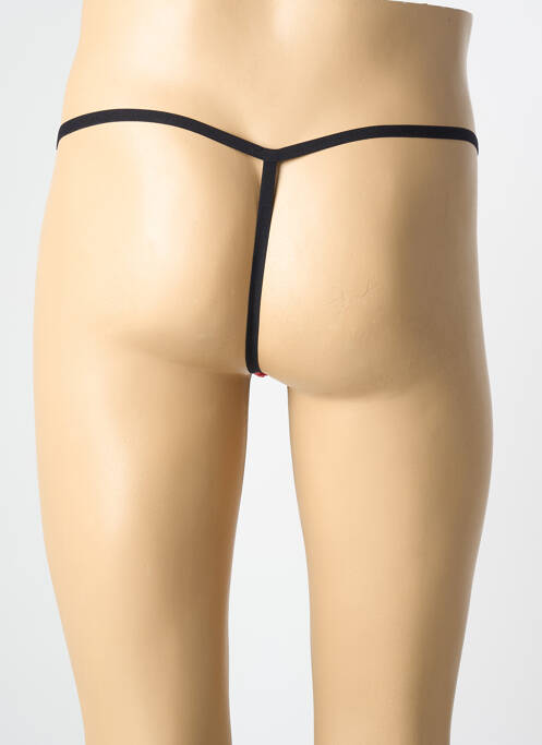 String imprimé fantaisie rouge BODYART homme
