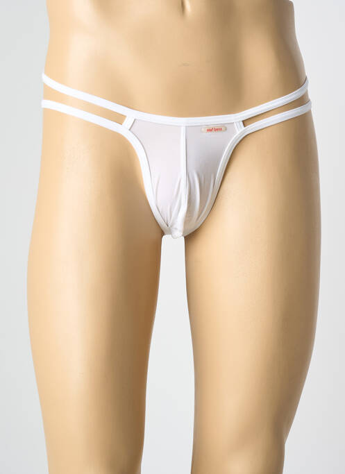 String blanc OLAF BENZ homme