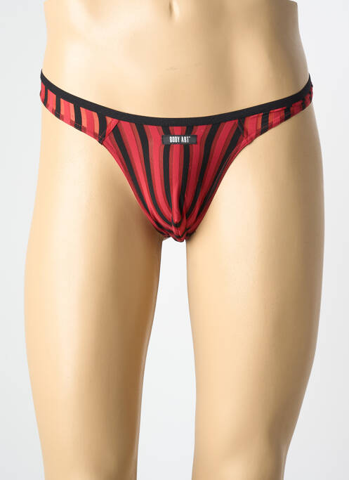 String rouge BODY ART homme