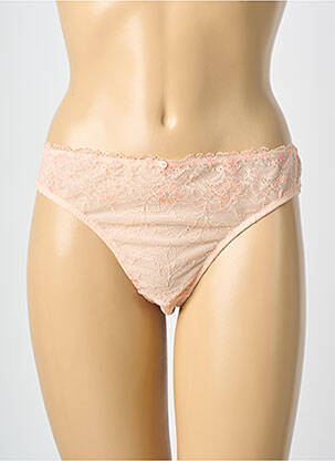 Culotte tissage dentelle rose ESPRIT femme