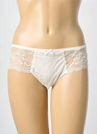 Shorty effet matière satinée blanc ROSA FAIA femme